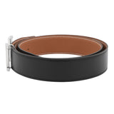 Load image into Gallery viewer, Hermes Belt Constance Reversible 100 Black Gold Togo Box Calf