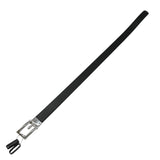 Load image into Gallery viewer, Gucci Square Leather Brown Black Belt Silver