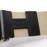 Load image into Gallery viewer, Hermes Belt Nomad 40 Canvas Leather