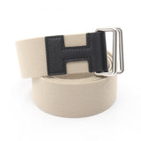 Load image into Gallery viewer, Hermes Belt Nomad 40 Canvas Leather