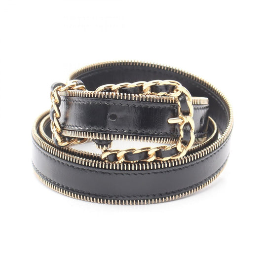 Chanel Belt CC Logo Leather