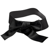 Load image into Gallery viewer, Chanel CC Logo Belt Ribbon Sash Fabric Leather Black