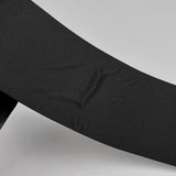 Load image into Gallery viewer, Chanel CC Logo Belt Ribbon Sash Fabric Leather Black