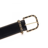 Load image into Gallery viewer, Chanel Belt CC Logo Leather