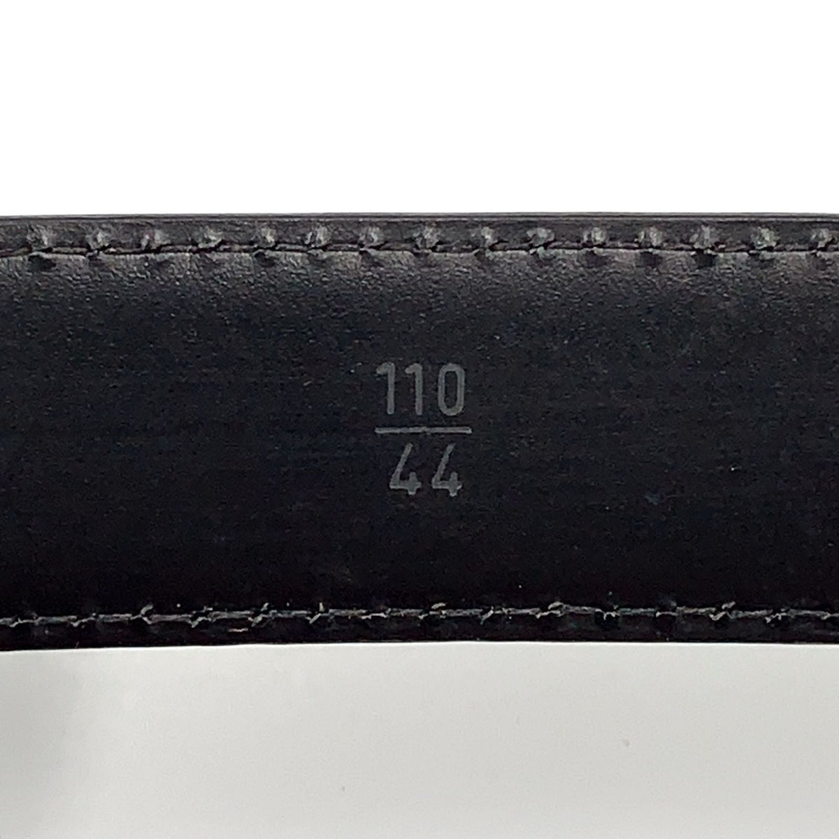 Louis Vuitton Ceinture Classic Epi Unknown Leather Black Belt Gold