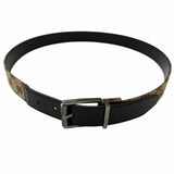Load image into Gallery viewer, Gucci Leather GG Canvas Silver Square Hapi Buckle Reversible Belt Beige Black