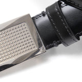 Load image into Gallery viewer, Louis Vuitton Ceinture Belt 100 40 Leather Black Silver