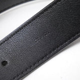 Load image into Gallery viewer, Louis Vuitton Ceinture Belt 100 40 Leather Black Silver
