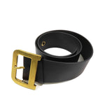 Load image into Gallery viewer, Dior D Buckle Quake Leather Waist Mark Belt 75 Black Gold