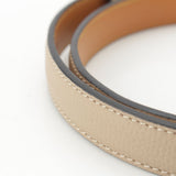 Load image into Gallery viewer, Loewe Anagram Buckle Belt Beige Gold 70