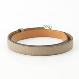 Load image into Gallery viewer, Loewe Anagram Buckle Belt Beige Gold 70