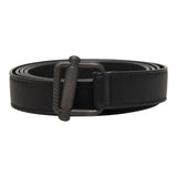 Load image into Gallery viewer, Bottega Veneta Lola Buckle Narrow Belt Black Leather