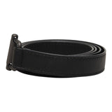 Load image into Gallery viewer, Bottega Veneta Lola Buckle Narrow Belt Black Leather