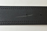 Load image into Gallery viewer, Dior Belt Leather Black Silver Business