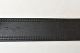 Load image into Gallery viewer, Dior Belt Leather Black Silver Business