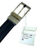 Load image into Gallery viewer, Dior Logo Buckle Belt Leather Black Daily Practical