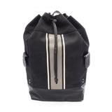 Load image into Gallery viewer, Bottega Veneta Backpack Intrecciato Black Gray White Canvas Leather