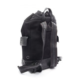 Load image into Gallery viewer, Bottega Veneta Backpack Intrecciato Black Gray White Canvas Leather