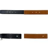 Load image into Gallery viewer, Hermes Belt Black Brown Evelyne Waist 94 30 Box Calf Togo Perforated Logo Buckle