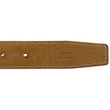 Load image into Gallery viewer, Hermes Belt Black Brown Constance Waist 93 30 Box Calf Togo Logo Buckle