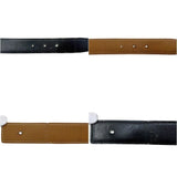 Load image into Gallery viewer, Hermes Belt Black Brown Constance Waist 93 30 Box Calf Togo Logo Buckle