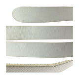 Load image into Gallery viewer, Bottega Veneta White Silver Leather 925 Sterling Belt