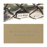 Load image into Gallery viewer, Bottega Veneta White Silver Leather 925 Sterling Belt