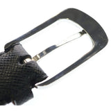 Load image into Gallery viewer, Louis Vuitton Ceinture Eclipse Classic Taiga Leather Belt Black Silver
