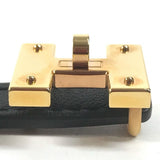 Load image into Gallery viewer, Hermes Mini Kelly Belt Epsom Black Gold
