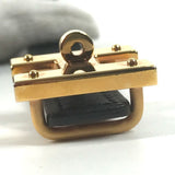Load image into Gallery viewer, Hermes Mini Kelly Belt Epsom Black Gold
