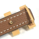Load image into Gallery viewer, Hermes Mini Kelly Belt Epsom Black Gold
