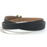 Load image into Gallery viewer, Hermes Mini Kelly Belt Epsom Black Gold