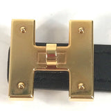 Load image into Gallery viewer, Hermes Mini Kelly Belt Epsom Black Gold