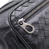 Load image into Gallery viewer, Bottega Veneta Intreccia Leather Belt Bag Black