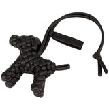 Load image into Gallery viewer, Bottega Veneta Bag Charm Intrecciato Dog Leather Brown