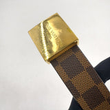 Load image into Gallery viewer, Louis Vuitton Ceinture Leather Brown Belt Gold