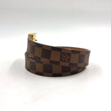 Load image into Gallery viewer, Louis Vuitton Ceinture Leather Brown Belt Gold