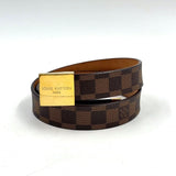 Load image into Gallery viewer, Louis Vuitton Ceinture Leather Brown Belt Gold