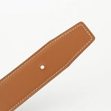 Load image into Gallery viewer, Hermes Swift Taurillon Reversible 32 Belt Leather Part Only Natural Sage
