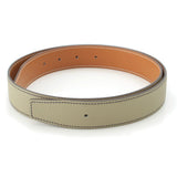 Load image into Gallery viewer, Hermes Swift Taurillon Reversible 32 Belt Leather Part Only Natural Sage