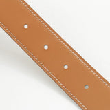 Load image into Gallery viewer, Hermes Swift Taurillon Reversible 32 Belt Leather Part Only Natural Sage