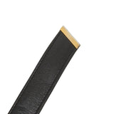 Load image into Gallery viewer, Dior Logo Belt 70 28 Black Leather