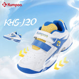 Load image into Gallery viewer, Kumpoo KHS-J20 Badminton Shoe(White/Blue)