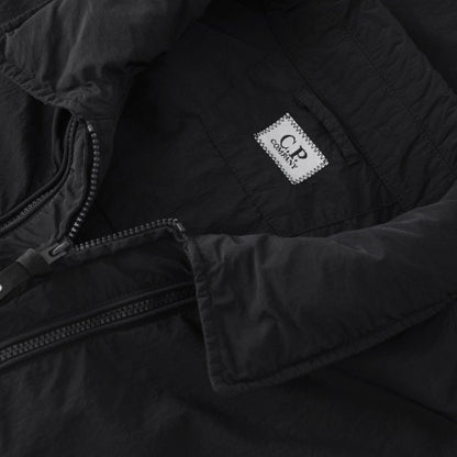 Cp Company 013A Chrome-R Lens Overshirt in Black
