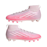 Load image into Gallery viewer, adidas Youth F50 Sparkfusion League Mid Cut Firm Ground / Artificial Grass Football Cleats