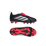 Load image into Gallery viewer, adidas Youth Predator Club Fold-Over Tongue Elastic Laces Firm/Multi Ground Soccer Cleats