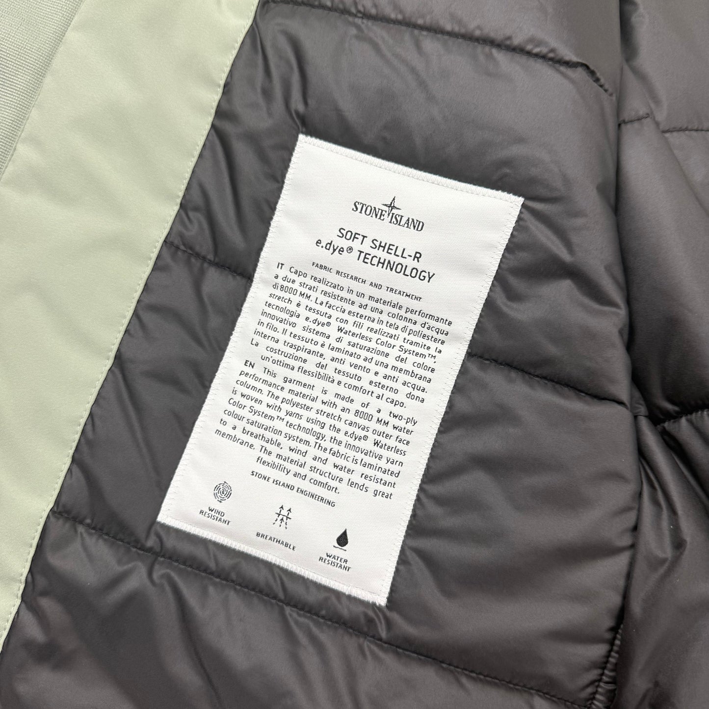 Stone Island Shell-R Gilet - Sage