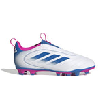 Load image into Gallery viewer, adidas Youth Goletto IX Firm/Multi-Ground Laceless Soccer Cleats