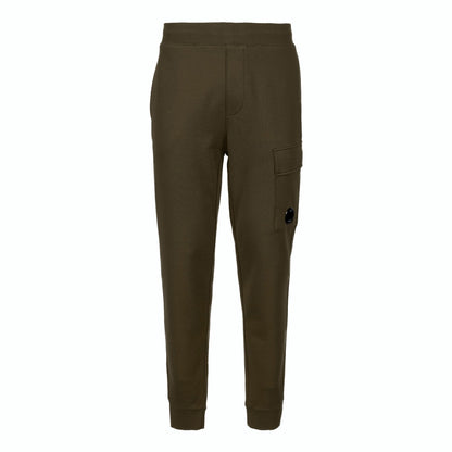 Cp Company 017A Diagonal Raised Lens Joggers in Ivy Green
