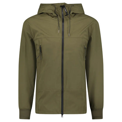 Cp Company 001A Shell-R Goggle Jacket In Ivy Green